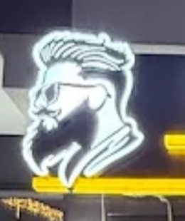 Neoni i vërtetë i Barbershop AVNI